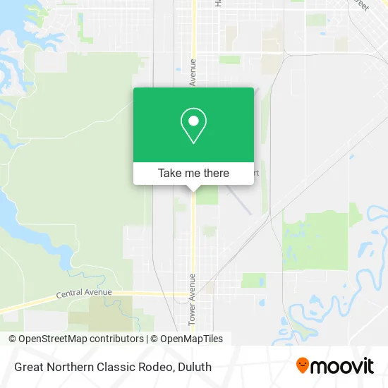 Mapa de Great Northern Classic Rodeo