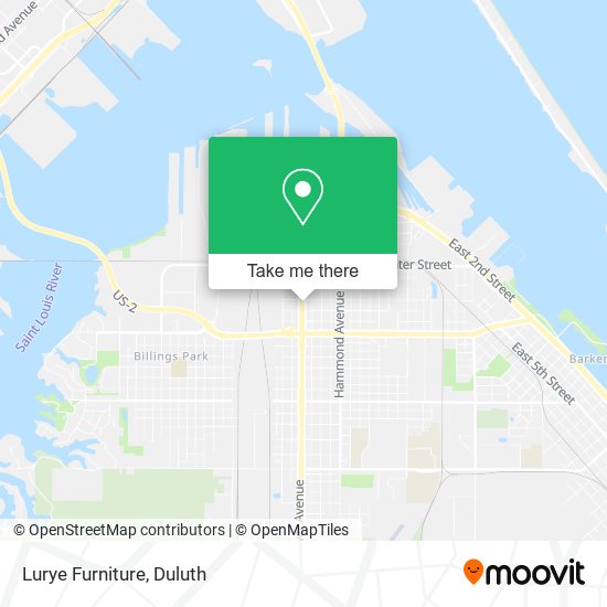 Lurye Furniture map