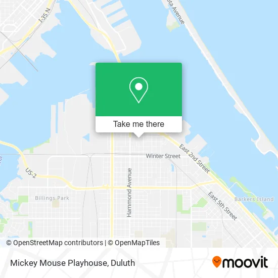 Mickey Mouse Playhouse map