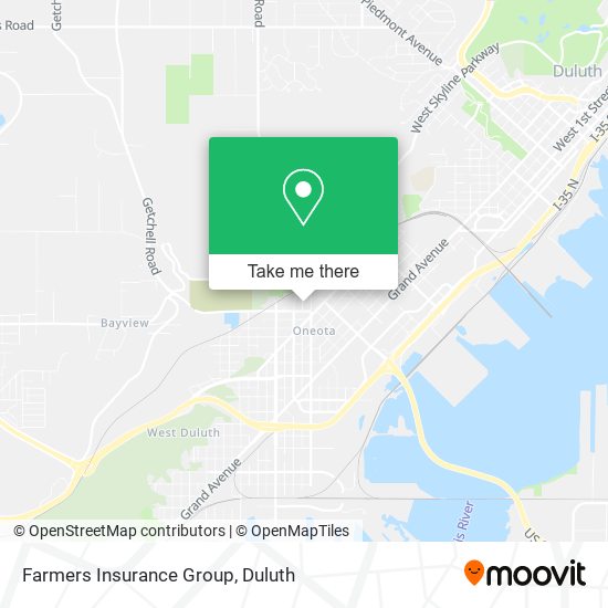 Farmers Insurance Group map