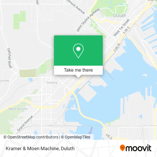Kramer & Moen Machine map