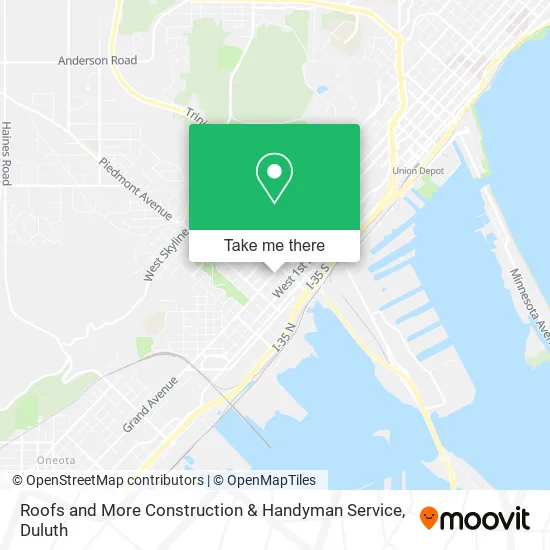 Roofs and More Construction & Handyman Service map