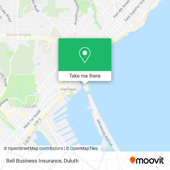 Bell Business Insurance map