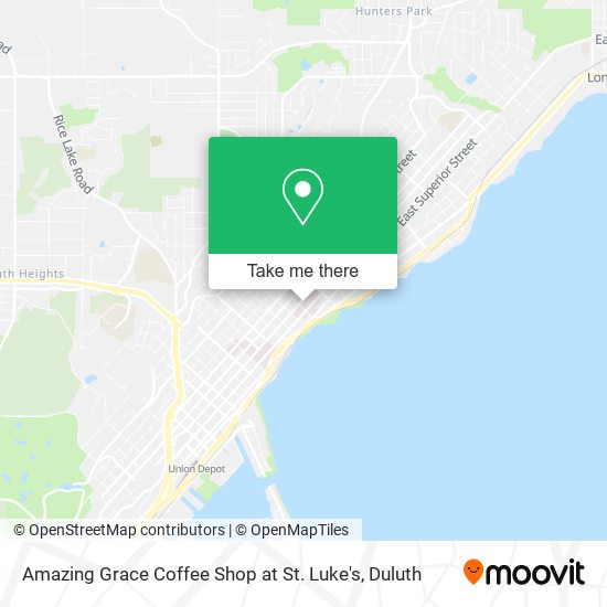 Amazing Grace Coffee Shop at St. Luke's map