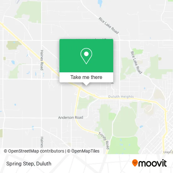 Spring Step map