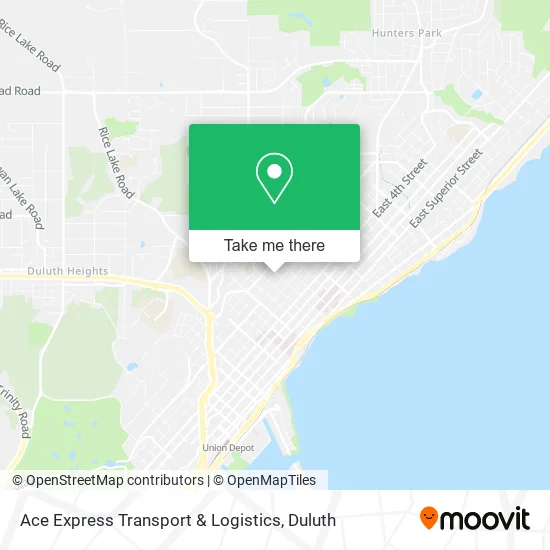 Ace Express Transport & Logistics map
