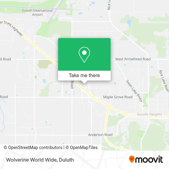 Wolverine World Wide map