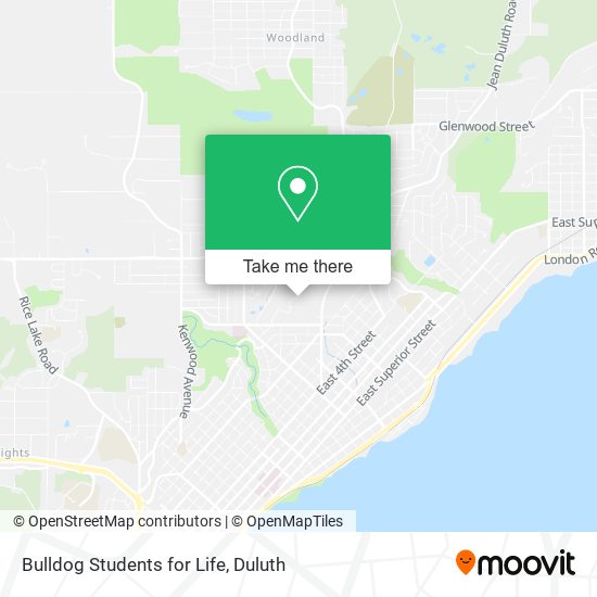 Bulldog Students for Life map