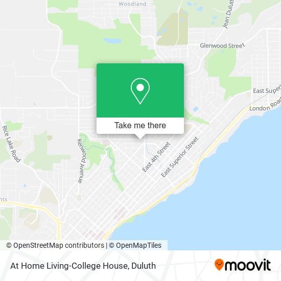 Mapa de At Home Living-College House