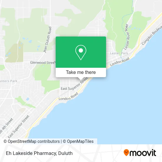 Eh Lakeside Pharmacy map