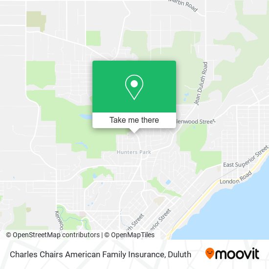 Charles Chairs American Family Insurance map