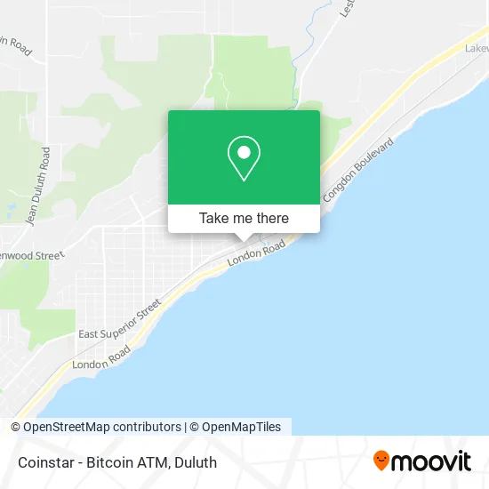 Coinstar - Bitcoin ATM map