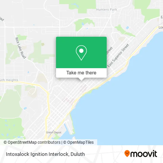 Intoxalock Ignition Interlock map