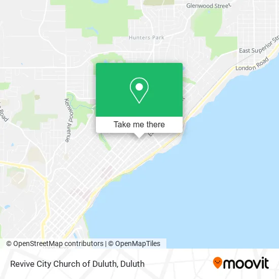 Revive City Church of Duluth map