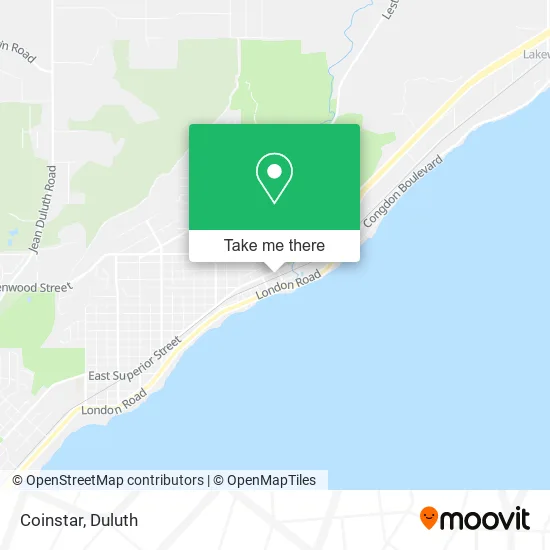 Coinstar map