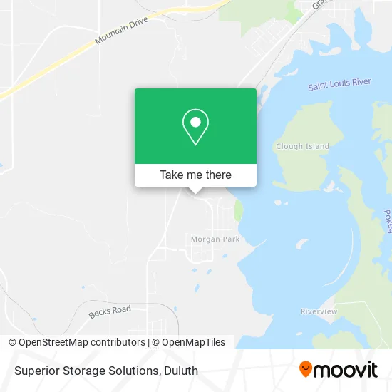 Mapa de Superior Storage Solutions