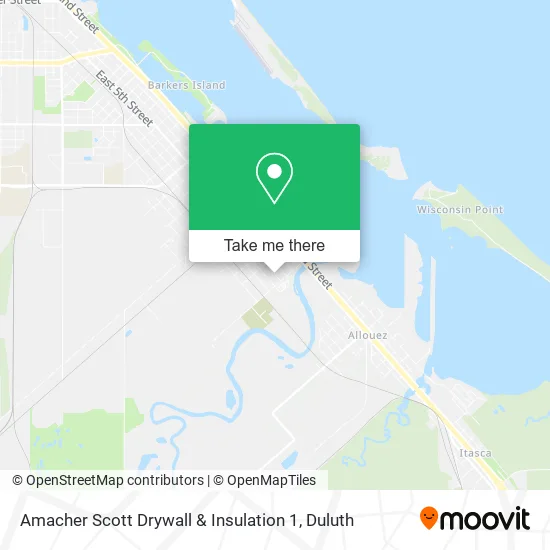 Amacher Scott Drywall & Insulation 1 map
