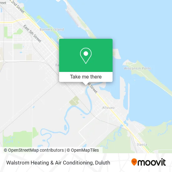 Walstrom Heating & Air Conditioning map