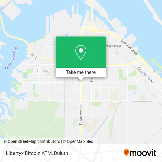 Libertyx Bitcoin ATM map