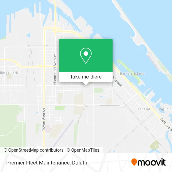Premier Fleet Maintenance map