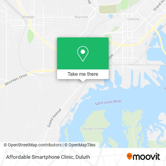 Affordable Smartphone Clinic map