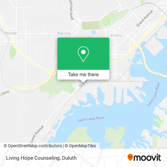 Mapa de Living Hope Counseling