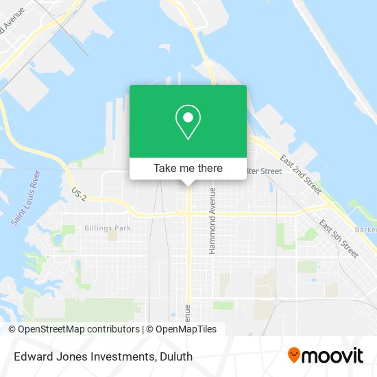 Edward Jones Investments map