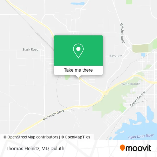 Thomas Heinitz, MD map