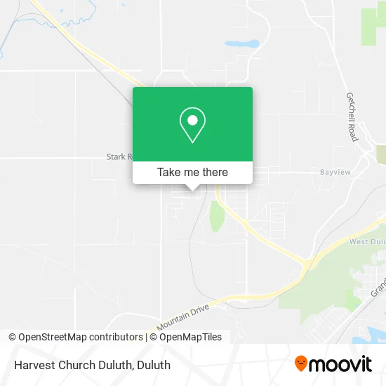 Mapa de Harvest Church Duluth