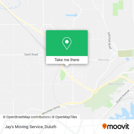 Mapa de Jay's Moving Service