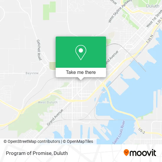 Program of Promise map