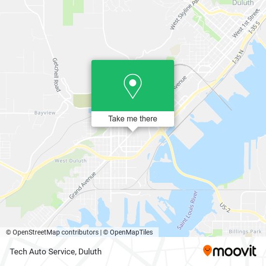 Tech Auto Service map
