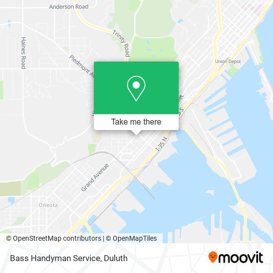 Bass Handyman Service map