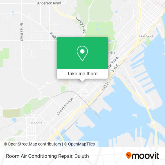 Room Air Conditioning Repair map