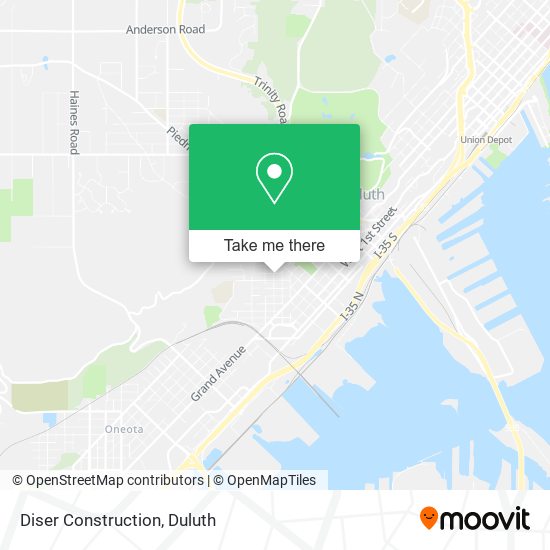 Diser Construction map