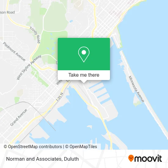 Norman and Associates map