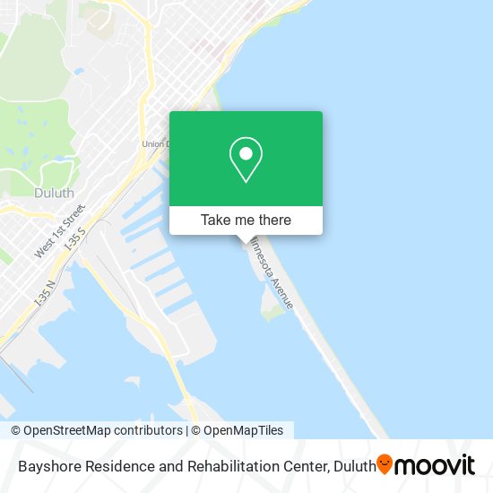 Bayshore Residence and Rehabilitation Center map