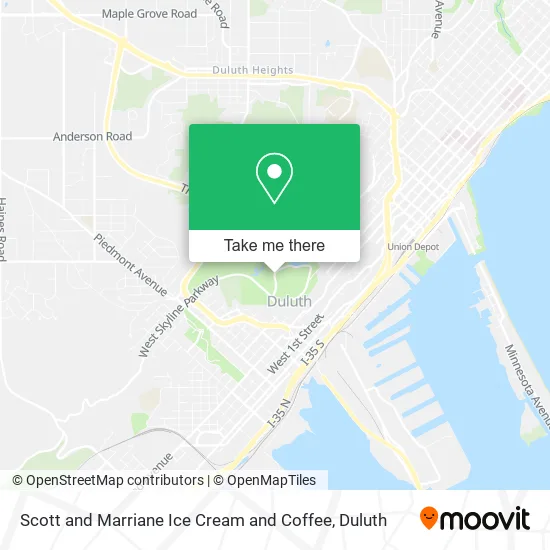 Scott and Marriane Ice Cream and Coffee map
