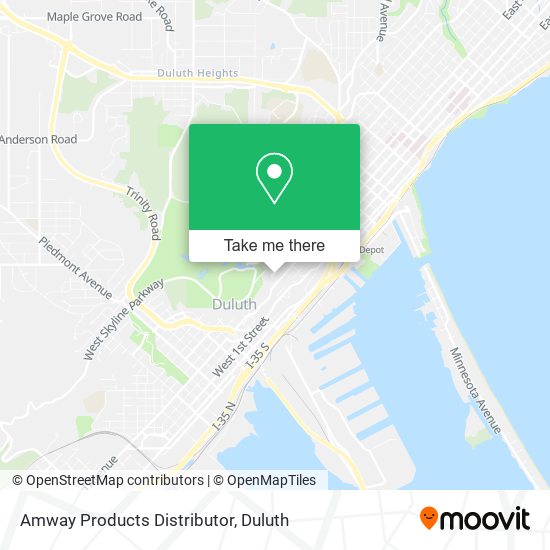 Amway Products Distributor map