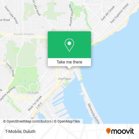 T-Mobile map