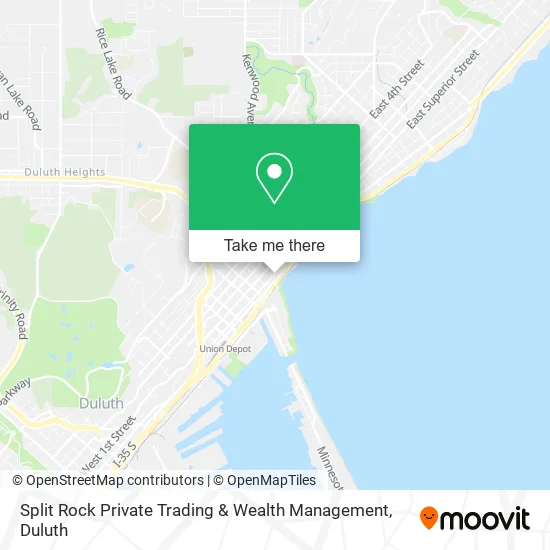 Mapa de Split Rock Private Trading & Wealth Management
