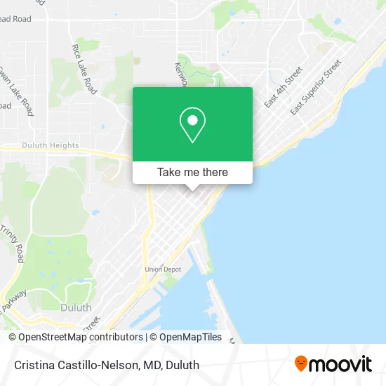 Cristina Castillo-Nelson, MD map