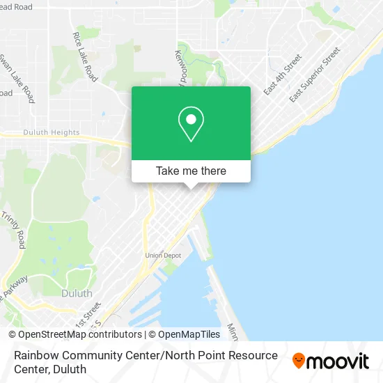 Rainbow Community Center / North Point Resource Center map