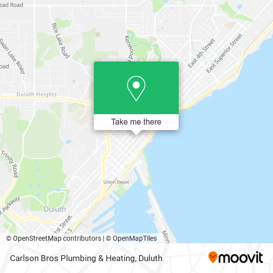 Carlson Bros Plumbing & Heating map
