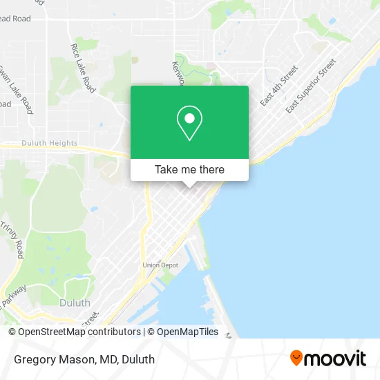Gregory Mason, MD map