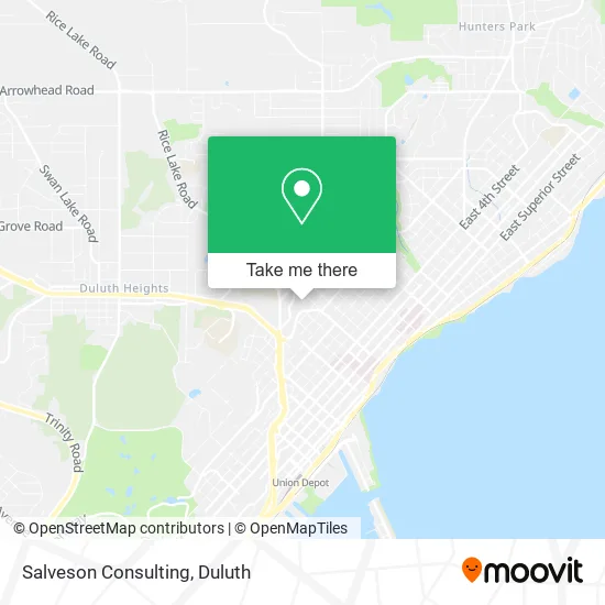 Salveson Consulting map