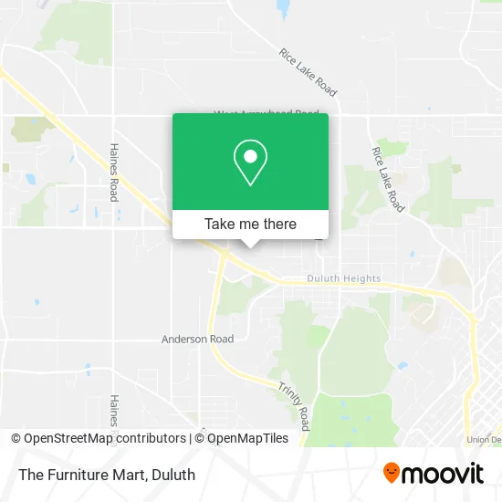 The Furniture Mart map