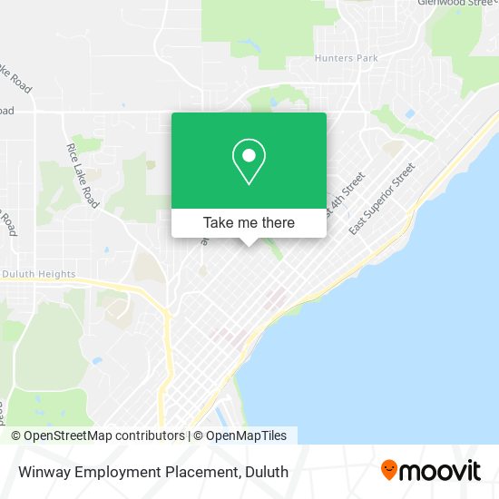 Winway Employment Placement map