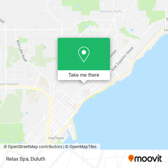 Relax Spa map