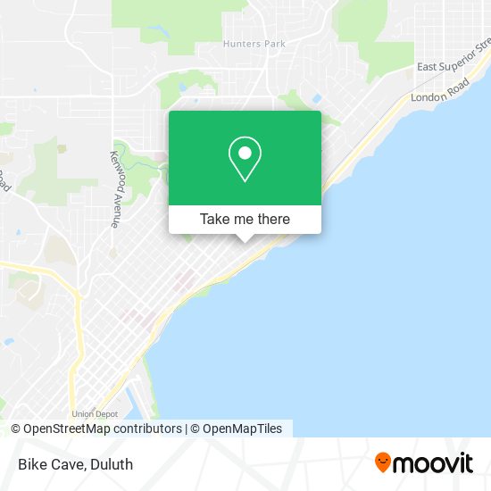 Bike Cave map